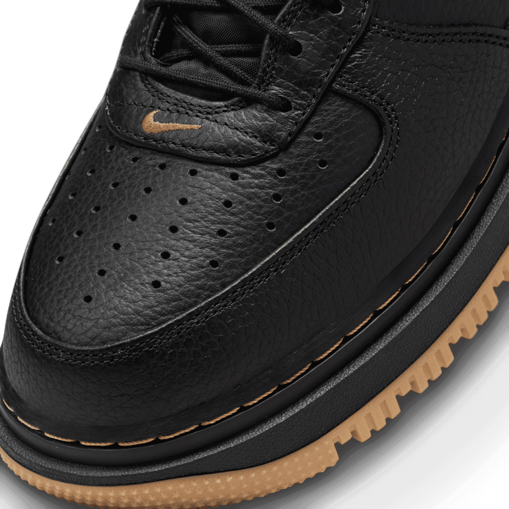 Nike Air Force 1 Low Luxe Black Gum Angle 4