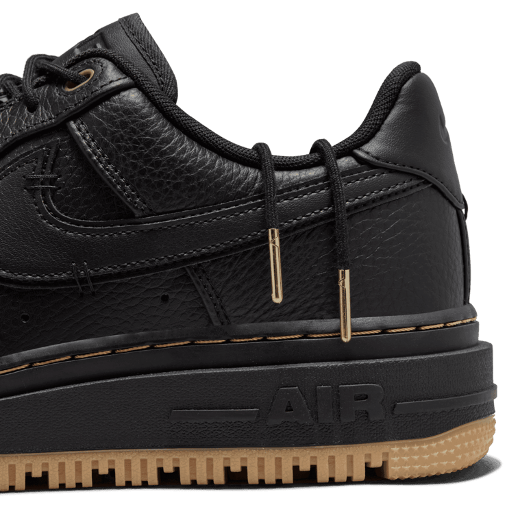 Nike Air Force 1 Low Luxe Black Gum Angle 6