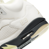 Air Jordan 5 Retro Sail Luminous Green (W) Angle 8