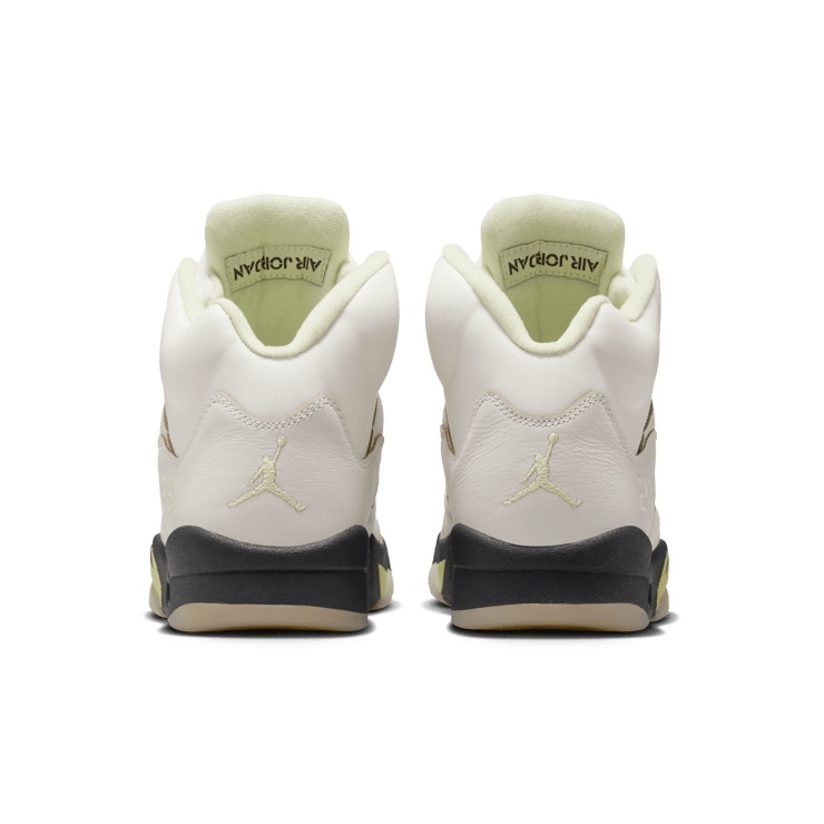 Air Jordan 5 Retro Sail Luminous Green (W) Angle 7