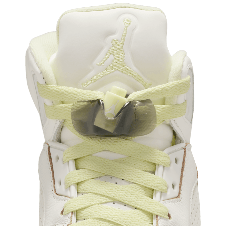 Air Jordan 5 Retro Sail Luminous Green (W) Angle 9