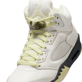 Air Jordan 5 Retro Sail Luminous Green (W) Angle 6