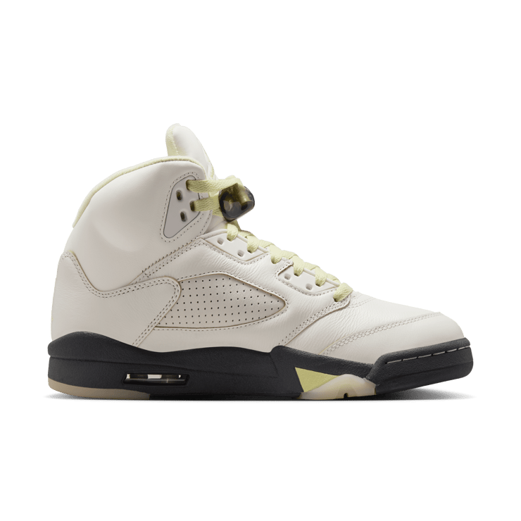 Air Jordan 5 Retro Sail Luminous Green (W) Angle 1