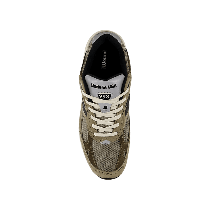 New Balance 993 Made in USA JJJJound Military Urban Grey Angora Angle 1