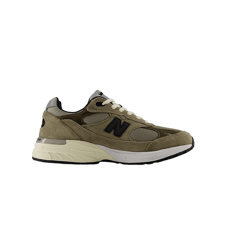 New Balance 993 Made in USA JJJJound Military Urban Grey Angora Angle 5