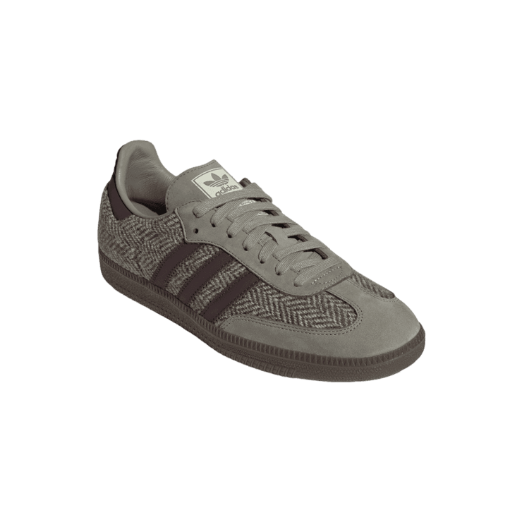 adidas Samba OG Tweed Wonder Beige Angle 2