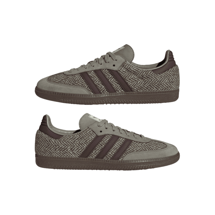 adidas Samba OG Tweed Wonder Beige Angle 5