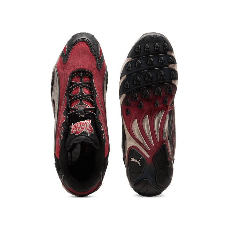 Puma Inhale Distressed A$AP Rocky Red Black Angle 0