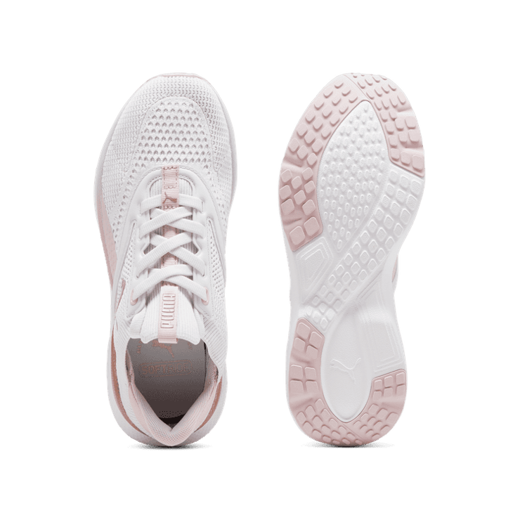PUMA SOFTRIDE Mayve Women in Feather Grey/Mauve Mist/Rose Gold Angle 0