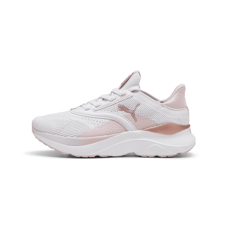 PUMA SOFTRIDE Mayve Women in Feather Grey/Mauve Mist/Rose Gold Angle 1