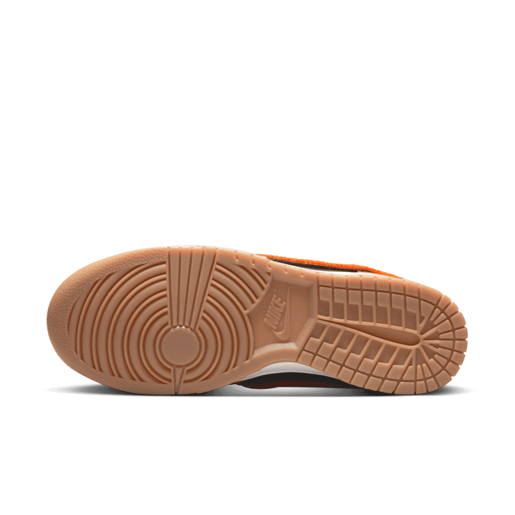 Nike Dunk High Chenille Swoosh Safety Orange Angle 0