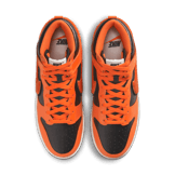 Nike Dunk High Chenille Swoosh Safety Orange Angle 1