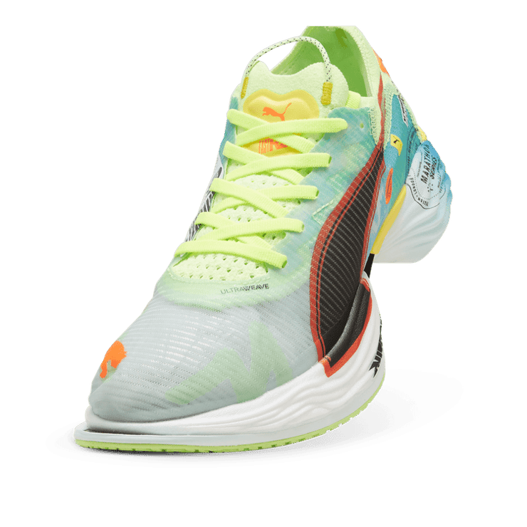 PUMA FAST-R NITRO⢠Elite 2 Marathon Series in Nitro Blue/Fizzy Apple/Speed Blue Angle 2