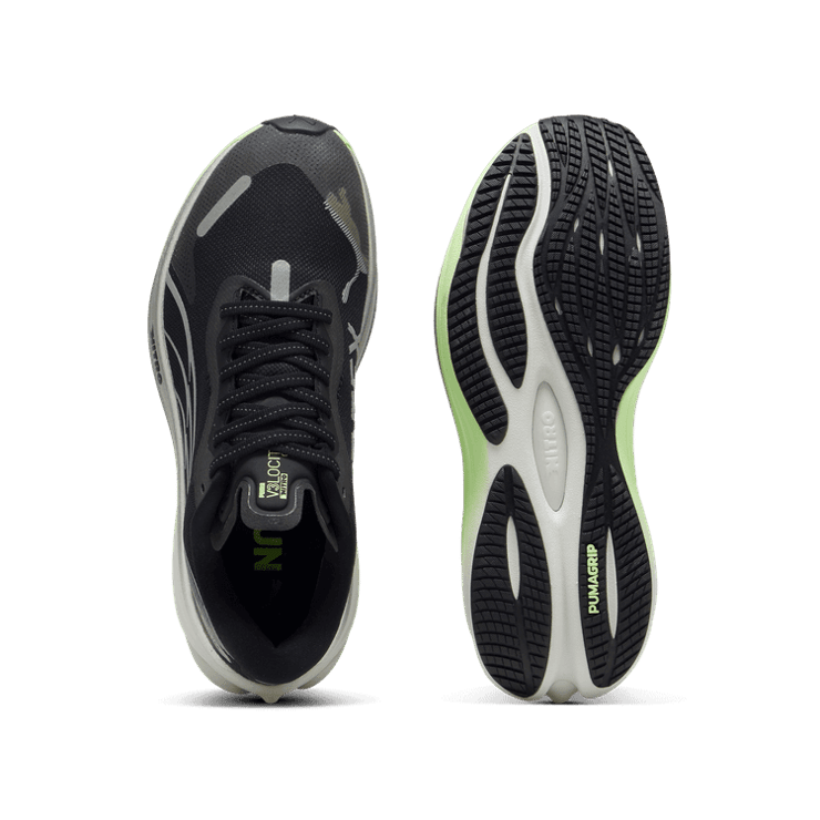 PUMA Velocity NITROâ¢ 3 GTX in Black/Silver/Fizzy Apple Angle 0
