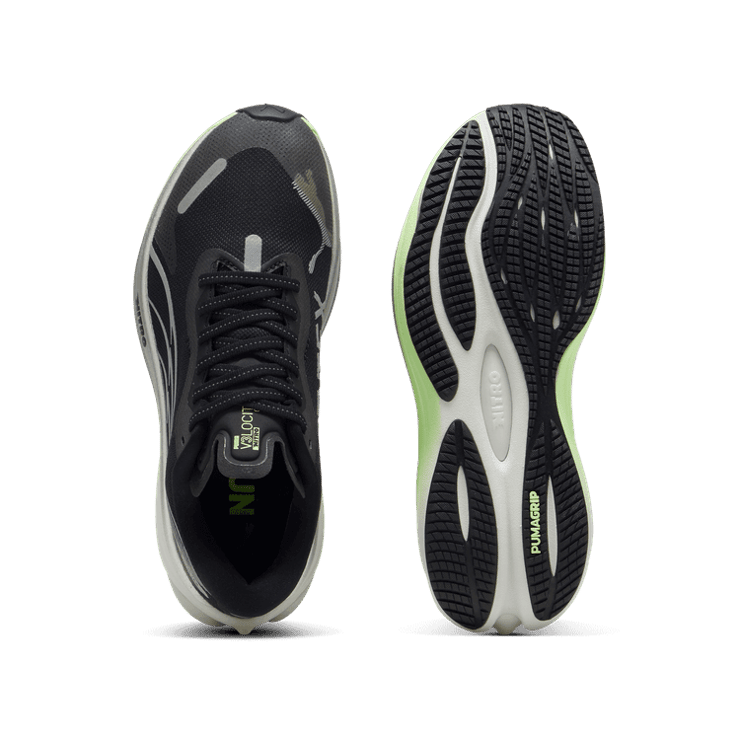 PUMA Velocity NITRO⢠3 GTX in Black/Silver/Fizzy Apple Angle 0