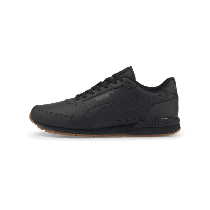 Puma ST Runner v3 Leather 'Black Gum' Angle 1