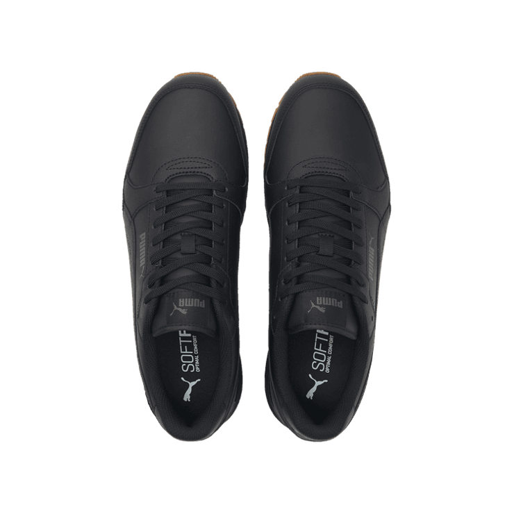 Puma ST Runner v3 Leather 'Black Gum' Angle 2
