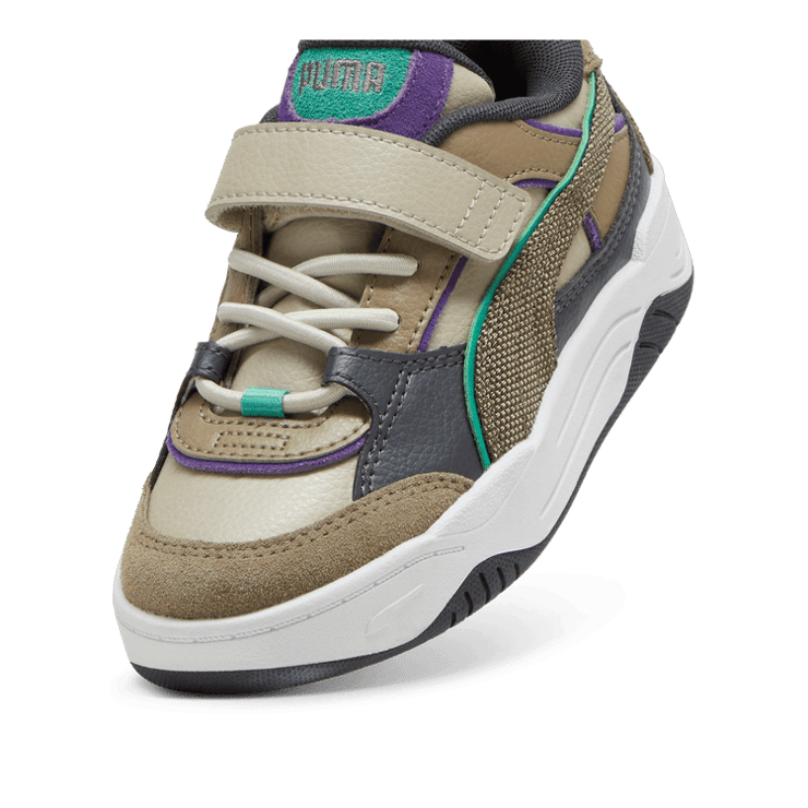 PUMA-180 Martian Sunset Sneakers in Desert Dust/Oak Branch/Olive (GS) Angle 2