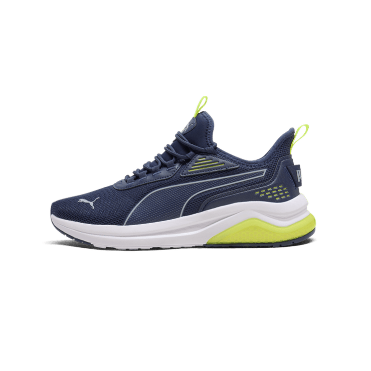 PUMA Amplifier Sneakers in Dark Blue Angle 1