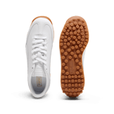 PUMA Easy Rider Leather Sneakers in White/Frosted Ivory Angle 0