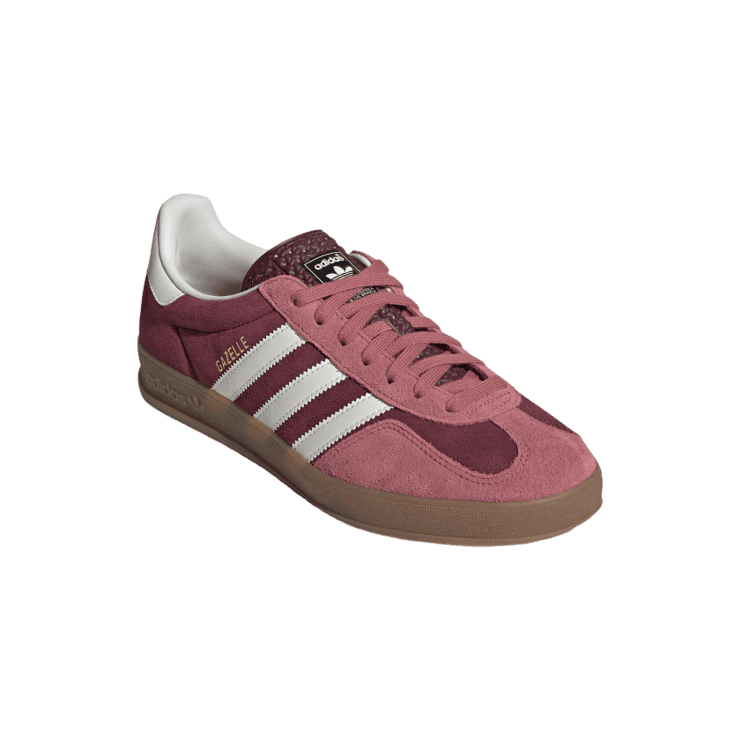 adidas Gazelle Indoor Maroon Angle 2