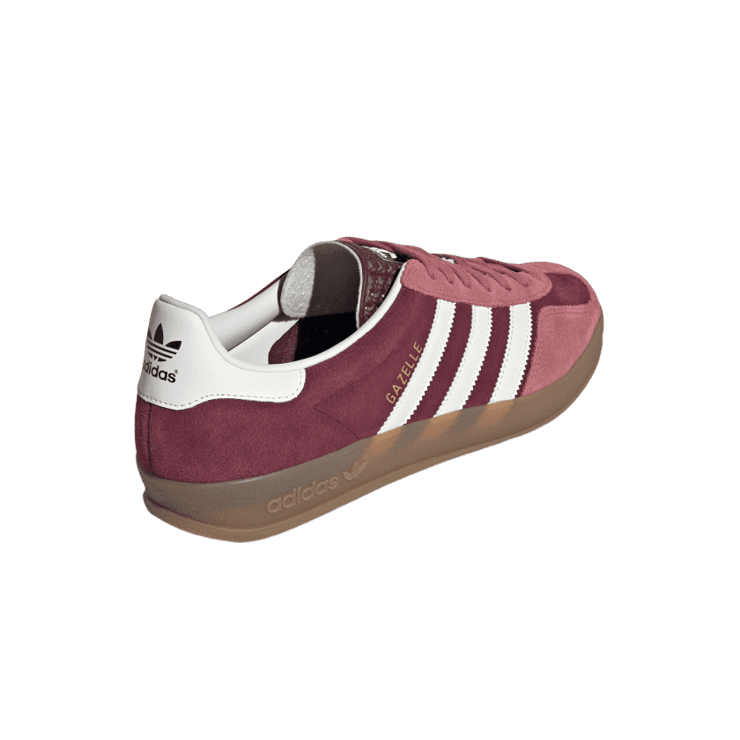 adidas Gazelle Indoor Maroon Angle 3