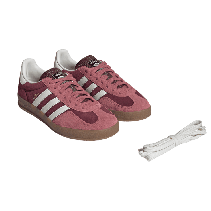 adidas Gazelle Indoor Maroon Angle 6