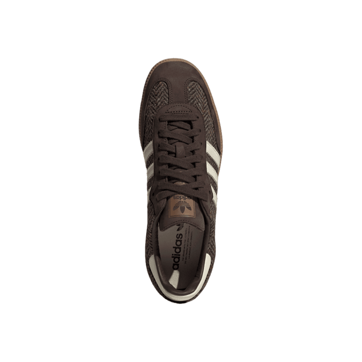 adidas Samba OG Tweed Dark Brown Angle 0