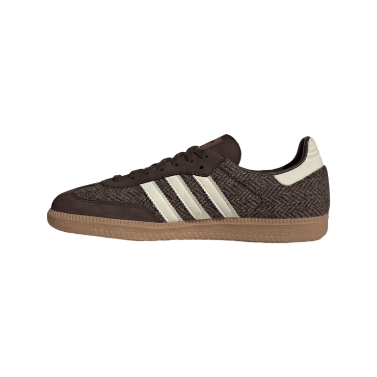 adidas Samba OG Tweed Dark Brown Angle 4