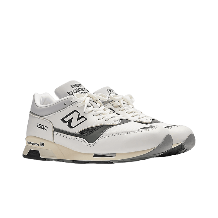 New Balance 1500 Made in UK White Cilantro Angle 2