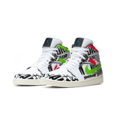 Jordan 1 Mid All Over Logos Angle 2