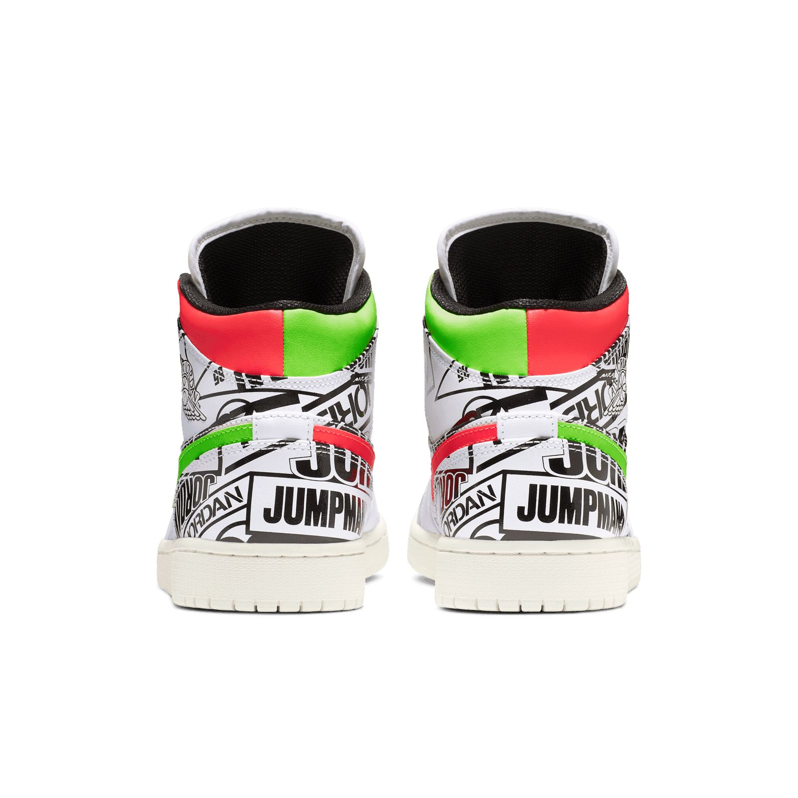 jordan 1 mid all over logos
