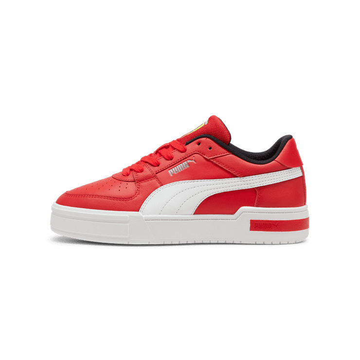 PUMA Scuderia Ferrari CA Pro Sneakers in Frosted Dew/White Angle 1