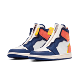 Jordan 1 Retro High Zip Blue Void Turf Orange (W) Angle 2
