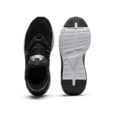 PUMA Softride Enzo Evo Geode Glow Wide Sneakers in Black/Gold Angle 0
