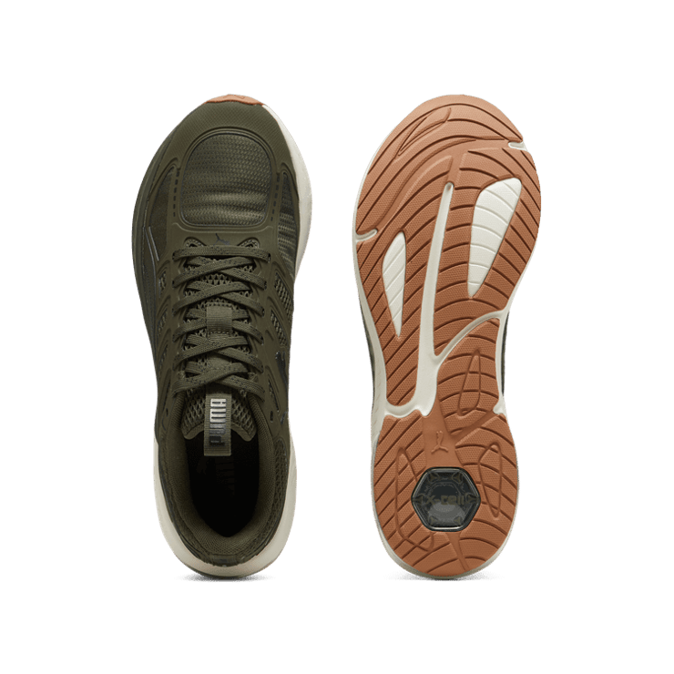 PUMA X-Cell Lightspeed in Dark Olive/Black Angle 0