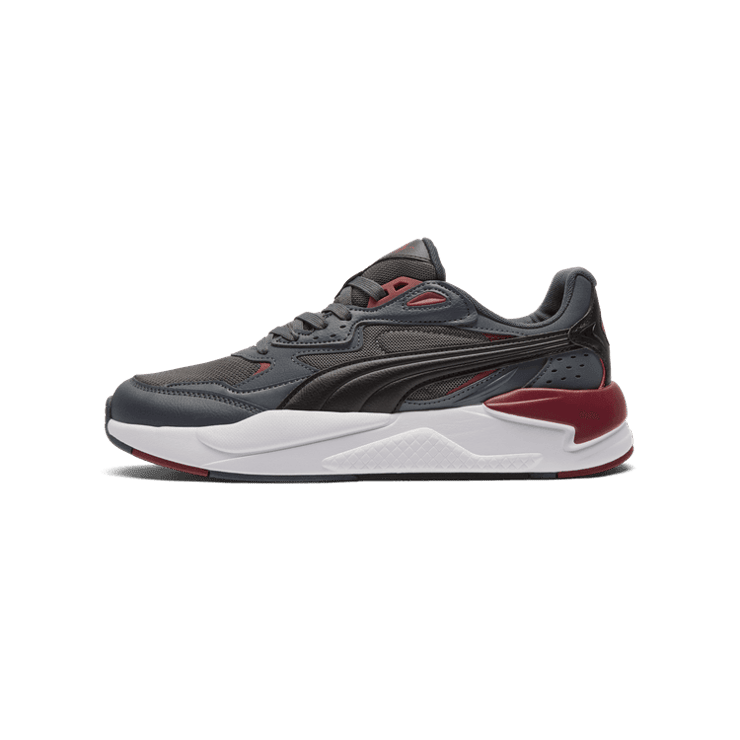 PUMA X-Ray Speed Wide Sneakers in Galactic Grey/Black/Cool Dark Grey Angle 1