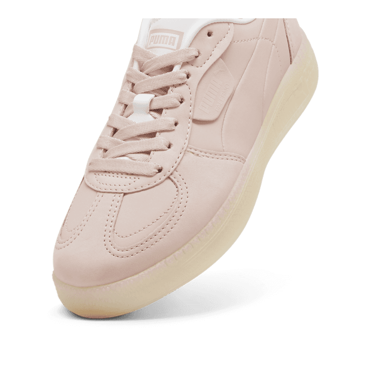 PUMA Palermo Moda Elevated Sneakers in Mauve Mist/Warm White Angle 2