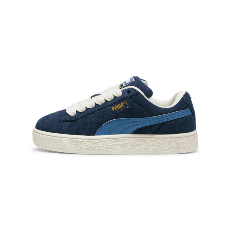 PUMA Suede XL Sneakers in Dark Blue (GS) Angle 1