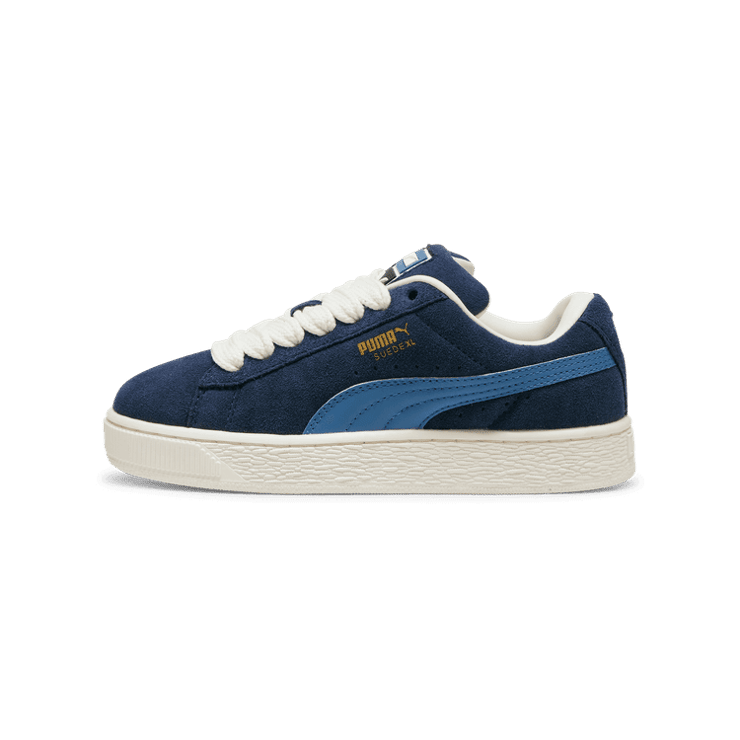 PUMA Suede XL Sneakers in Dark Blue (GS) Angle 1