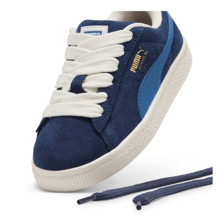 PUMA Suede XL Sneakers in Dark Blue (PS) Angle 2