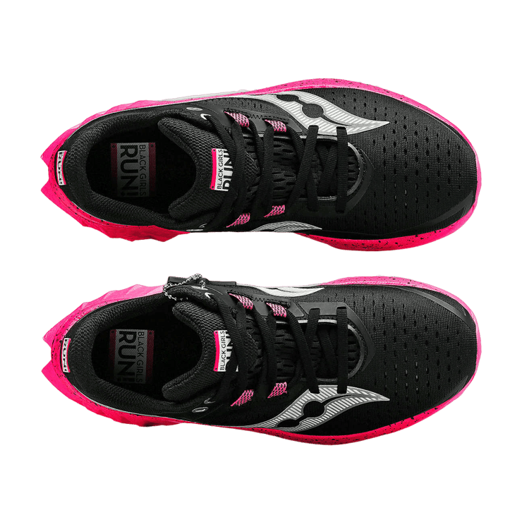 Saucony Endorphin Speed 4 Black Girls RUN! (W) Angle 2