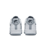 Nike Air Force 1 Low Cut-Out White Grey Black Swoosh Angle 3