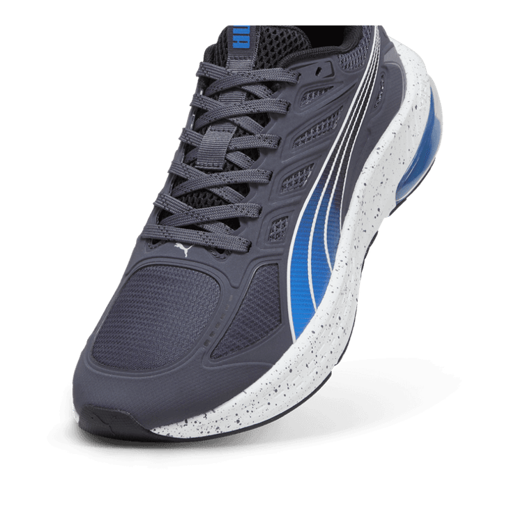 PUMA X-Cell Lightspeed in Galactic Grey/Bluemazing/Black Angle 2