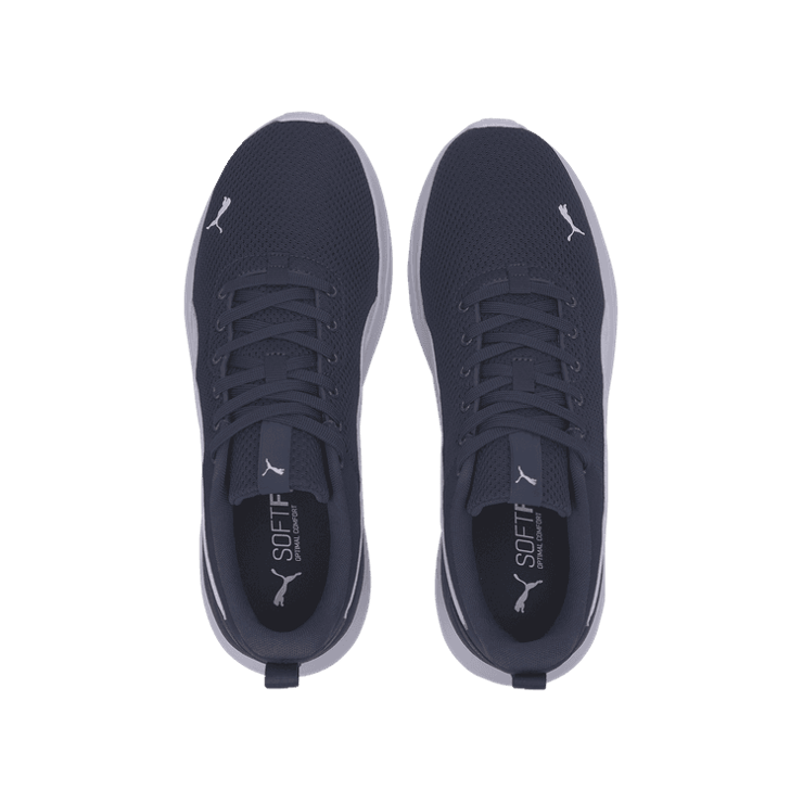 PUMA Anzarun Lite Sneakers in Peacoat/White Angle 2