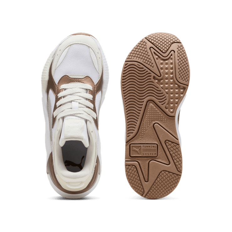 PUMA RS-X Glow-Up Sneakers in Vapor Grey/White Angle 0