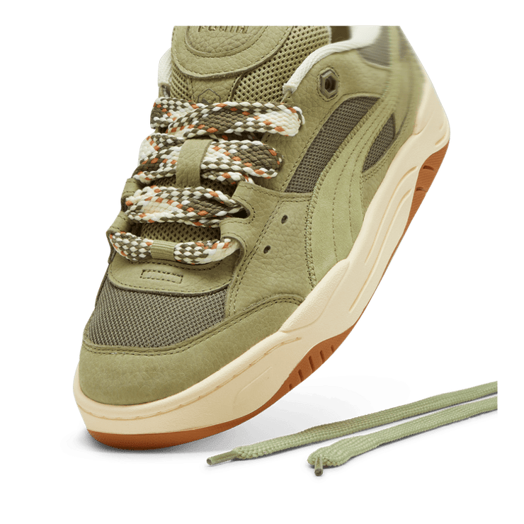 PUMA-180 Lace Sneakers in Olive/Calming Green - 398415-03 Release Info