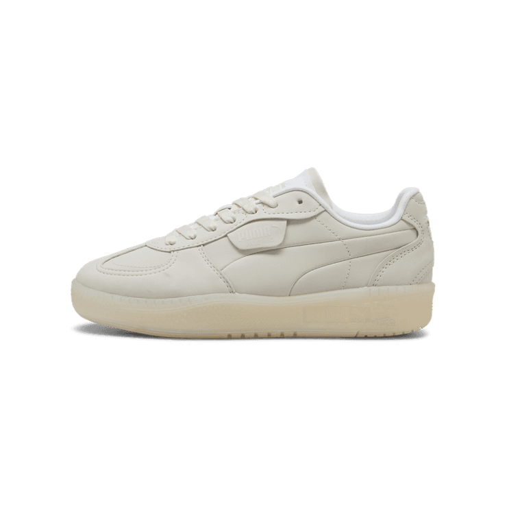 PUMA Palermo Moda Elevated Sneakers in Vapor Grey/Warm White Angle 1
