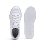 PUMA Court Classic Vulc Womens Sneakers in White/Alpine Snow Angle 0