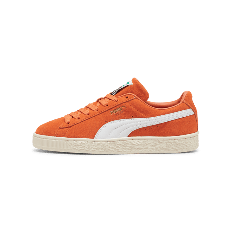 PUMA Suede Classic Sneakers in Maple Syrup/Frosted Ivory Angle 1